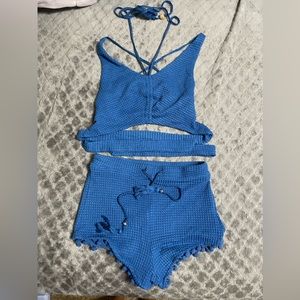 Two Piece Crop Top Outfit